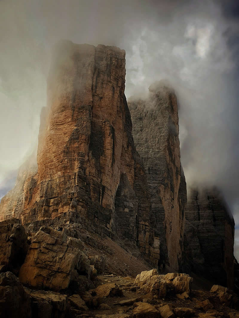Tre Cime di Lavaredo by Agnieszka Domanska - Mobile Photography Awards