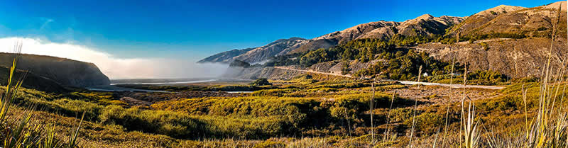 Golden Hour at San Carpoforo Creek, Big Sur by Sean Hutchison - Mobile Photography Awards
