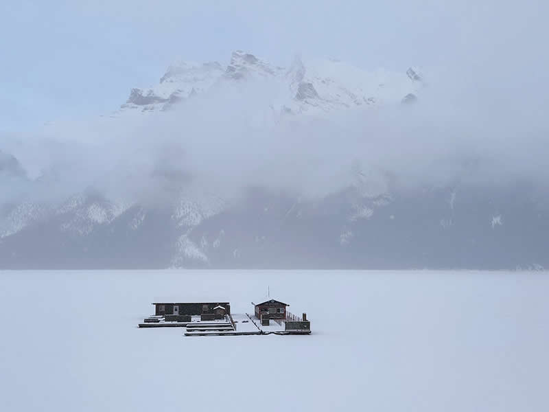 Frozen Lake by Qu Lu - Mobile Photography Awards
