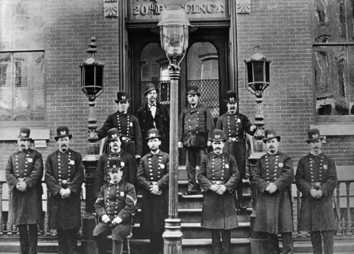 The New York Police Department, 1880.