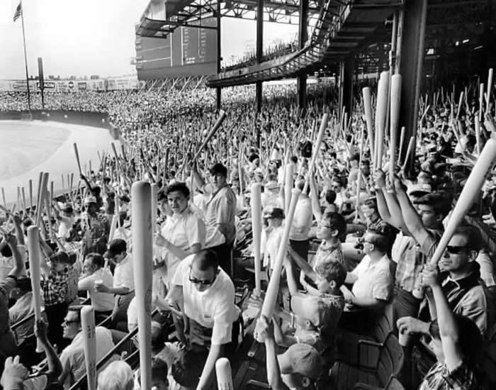 Bat Day Yankee Stadium, 1967.