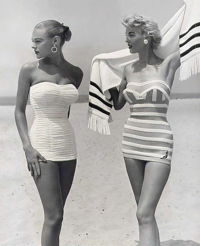 Jantzen beach wear swimsuits from 1954