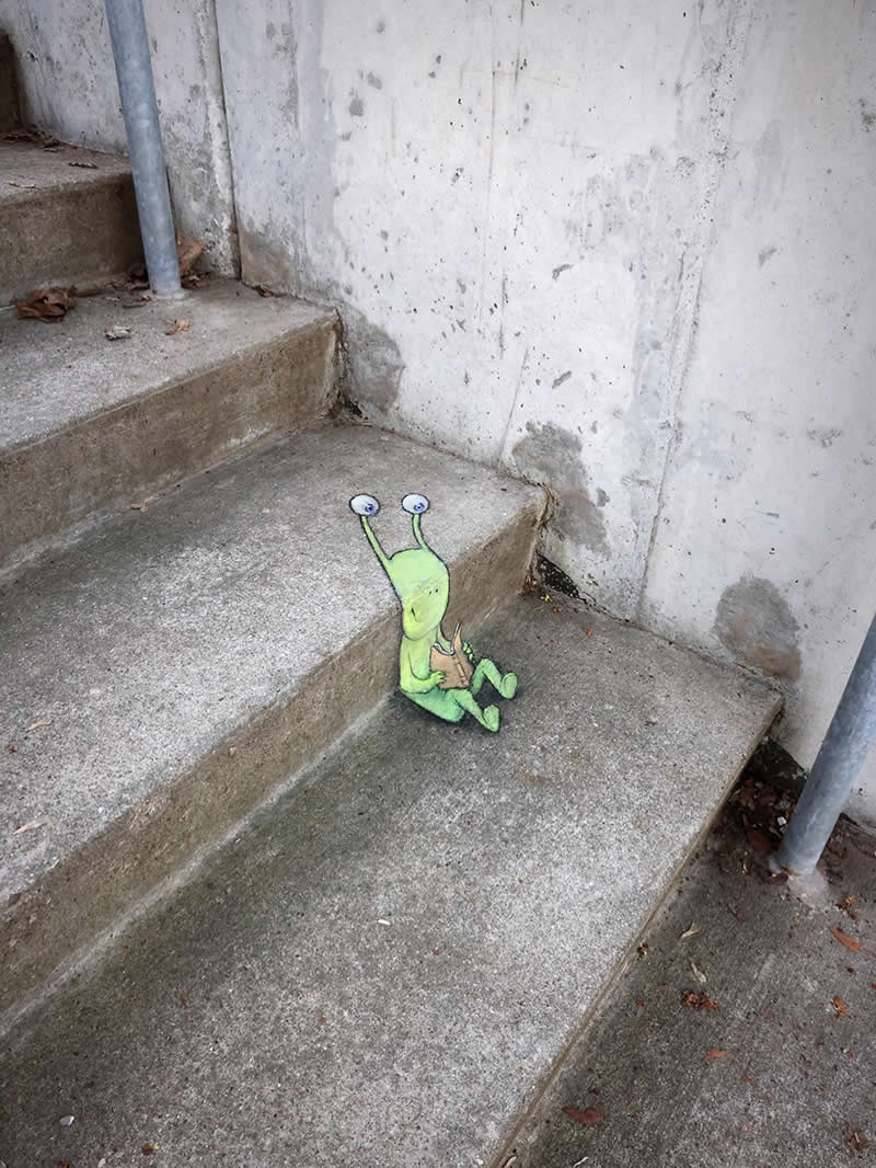 Sluggo loves a good book when he's feeling bent out of shape.