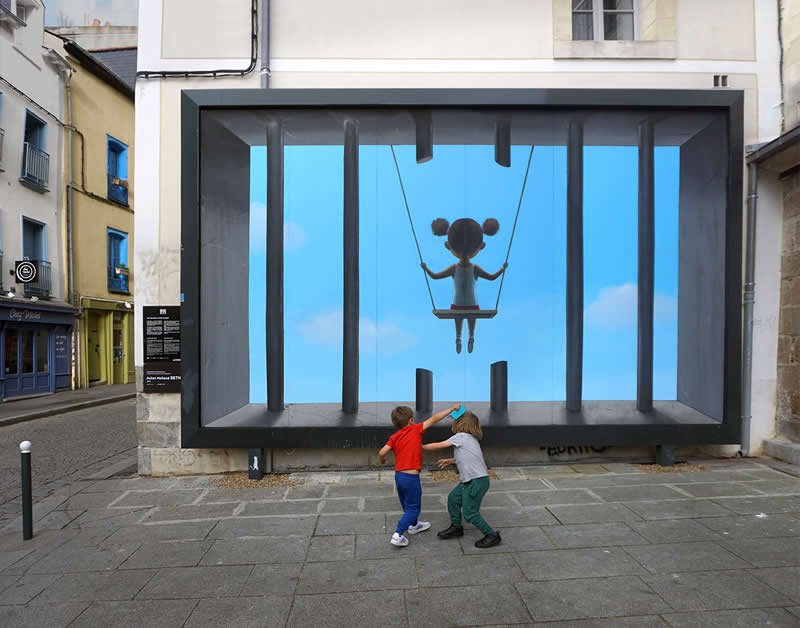 Beyond - Rennes, France - Street Art by Seth