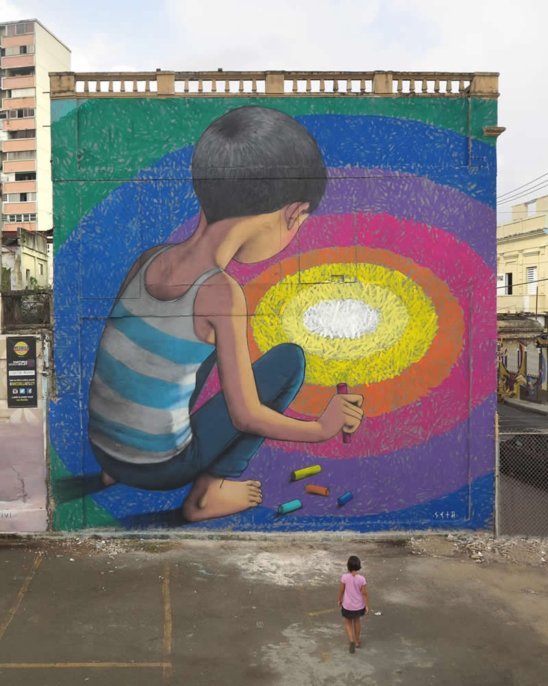 Puerto Rico - San Juan, Puerto Rico - Street Art by Seth