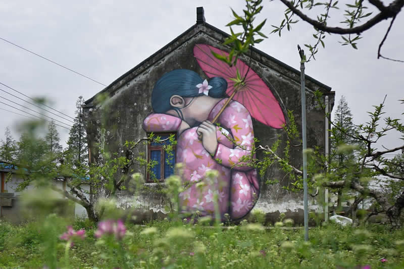 Fengjing - Fengjing, China - Street Art by Seth