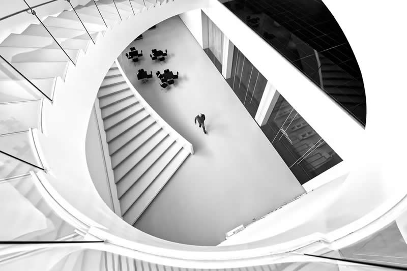 In The Center by Michiko Otomo, Canada - Artist Gallery Awards Black and White Winners