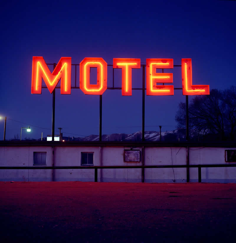 Film/Analog - Silver Winner: Lonely Road Motel by William Mark Sommer - 1839 Awards Color Photography Contest 2026 Winners