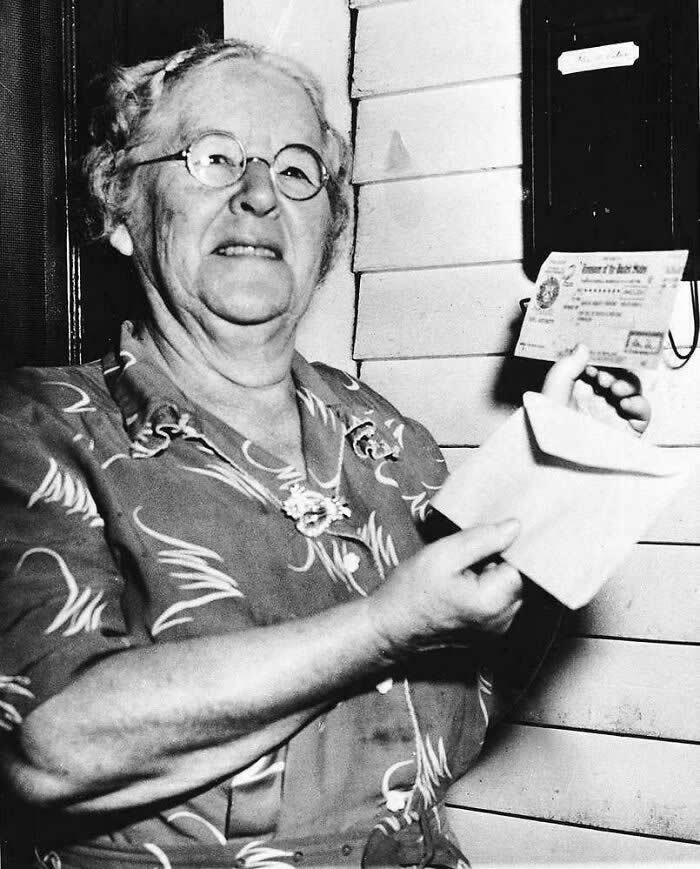 The Story Behind America: 35 Historical Photos Worth a Closer Look 52 First Social Security Recipient 1940