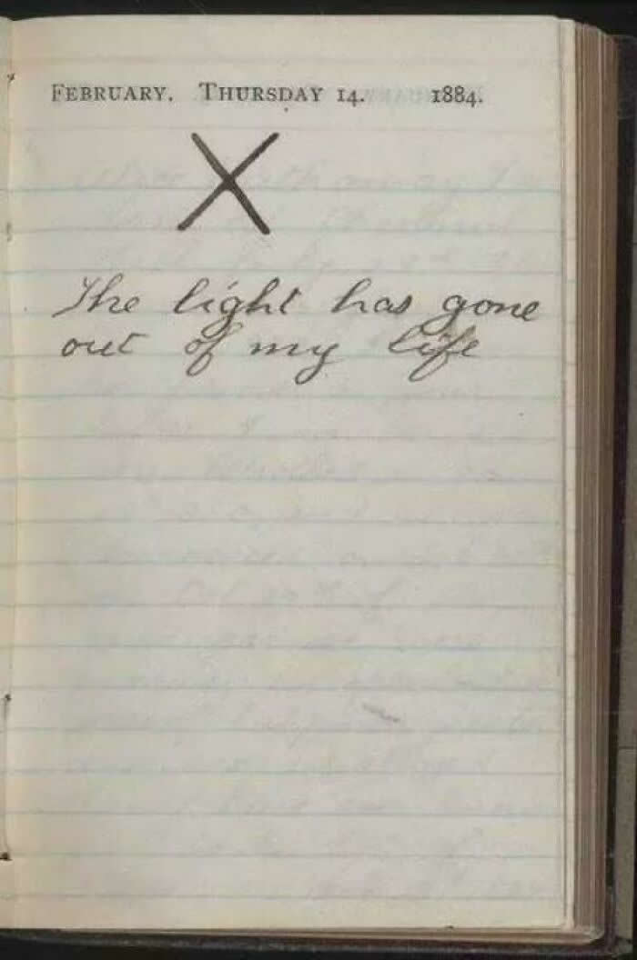 Theodore Roosevelt&rsquo;s Diary Entry On The Day His Wife And Mother [Passed Away]