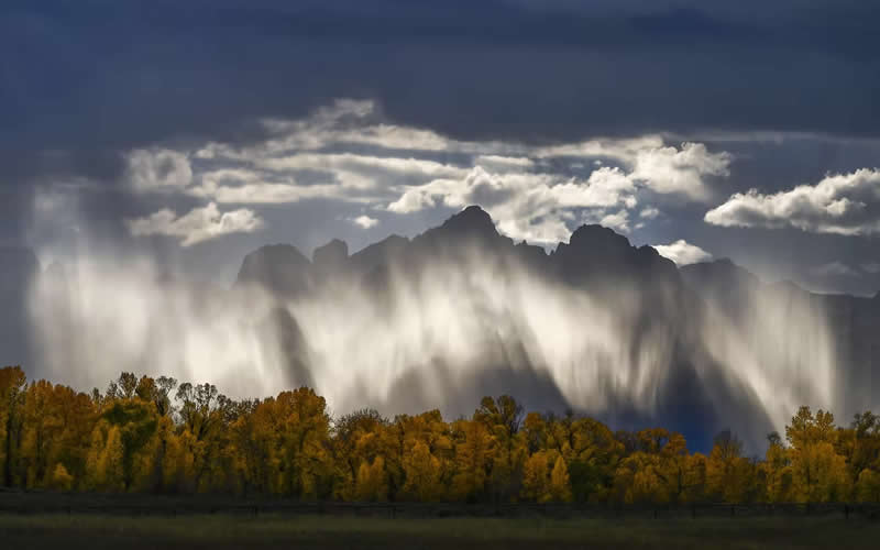3rd Place: Tempest in the Tetons by Charles Janson, USA