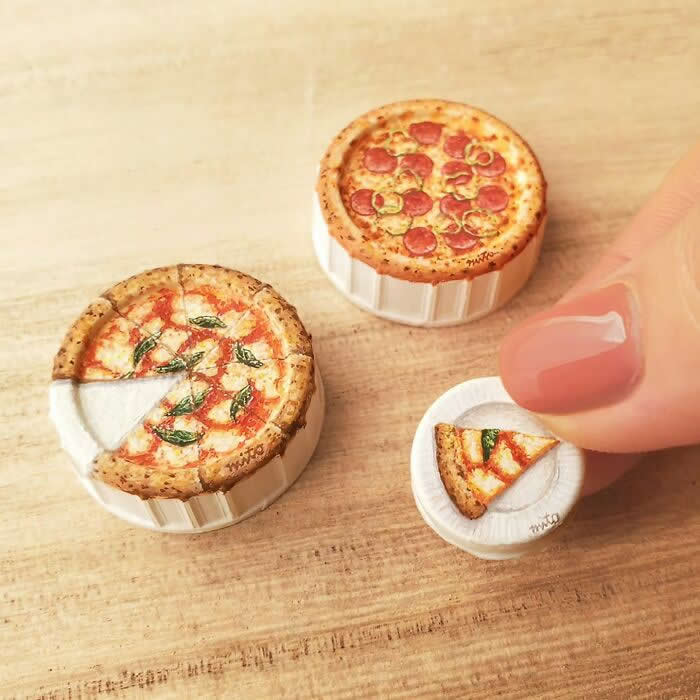Hyper-Detailed Bottle Cap Paintings by Mito Nishikura