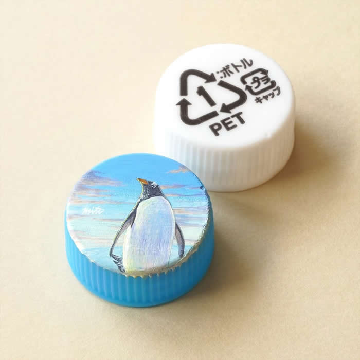 Hyper-Detailed Bottle Cap Paintings by Mito Nishikura
