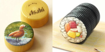 Hyper-Detailed Bottle Cap Paintings by Mito Nishikura