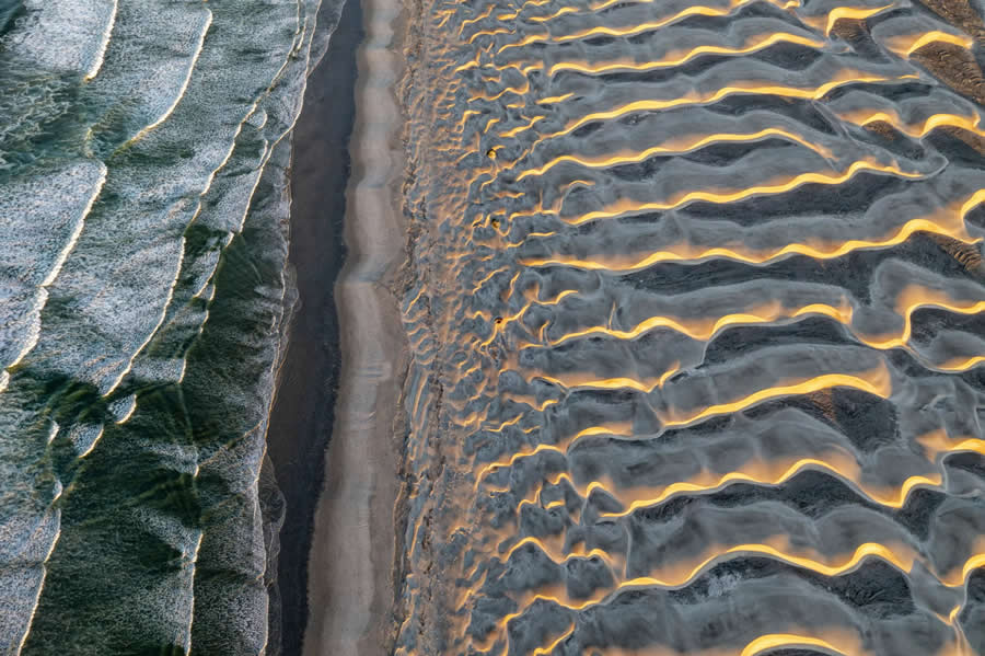 Landscape - Runner-Up: The Golden Beach by Andrea Izzotti - Nature and Humans Photo Competition Winners