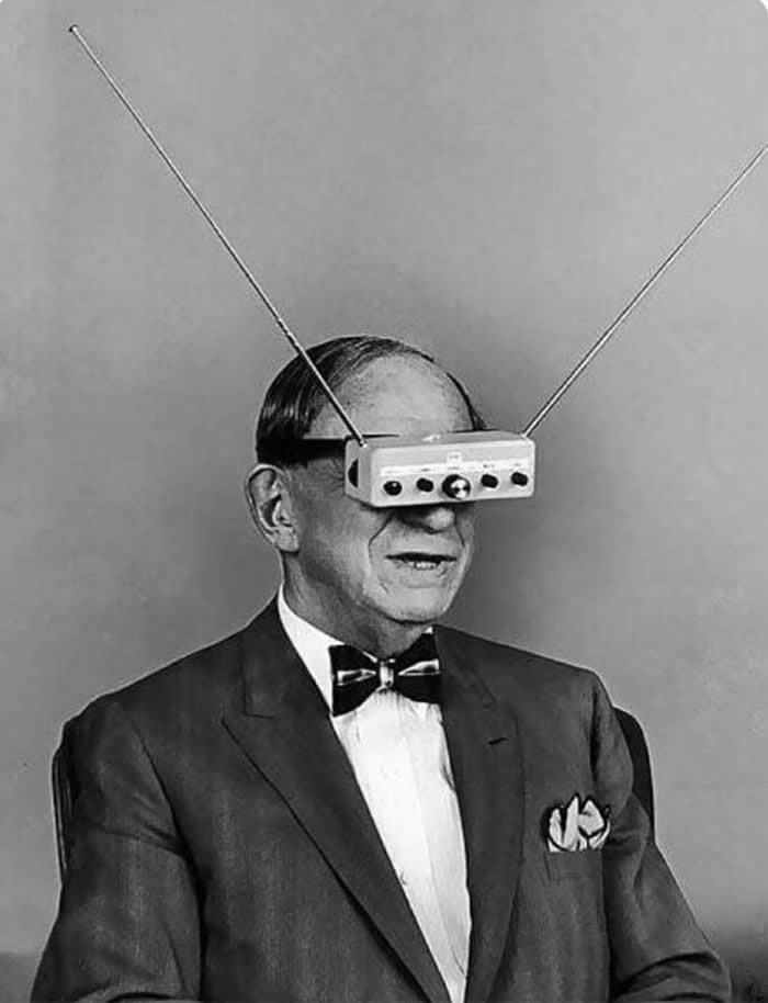 Television glasses in 1963