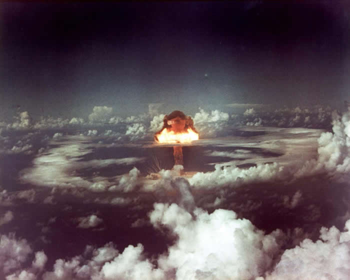 Operation Ivy King &mdash; The KING shot was detonated on November 15, 1952, at Enewetak Atoll in the Marshall Islands. With a yield of 500 kilotons, it remains the most powerful pure-fission nuclear weapon ever tested by the United States.