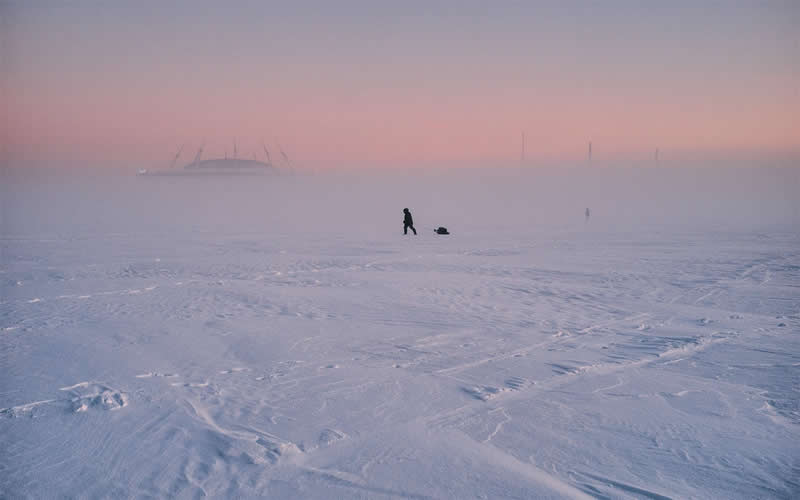 Saint Petersburg Snow Photos by Viktor Balaguer