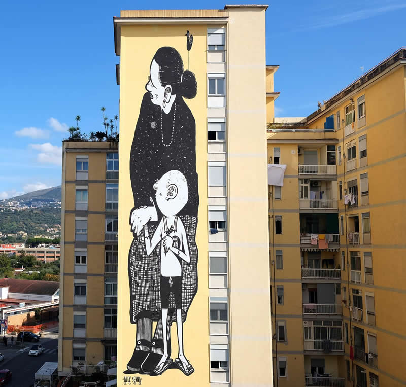 The Star of Methuselah - The oldest star in the universe is over 14 billion years old - Thought-Provoking Murals by Alex Senna