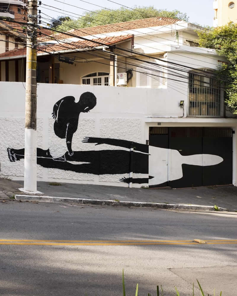 To live, to live, to grow old - Thought-Provoking Murals by Alex Senna