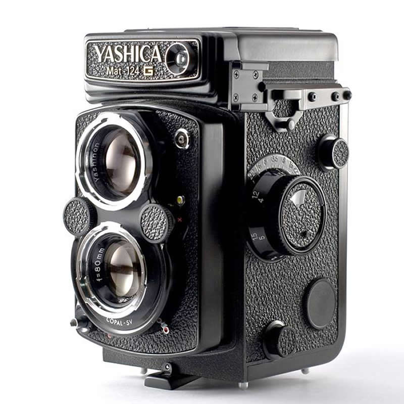 Yashica Mat-124G (1970) - Vintage Cameras Evolution of Photography