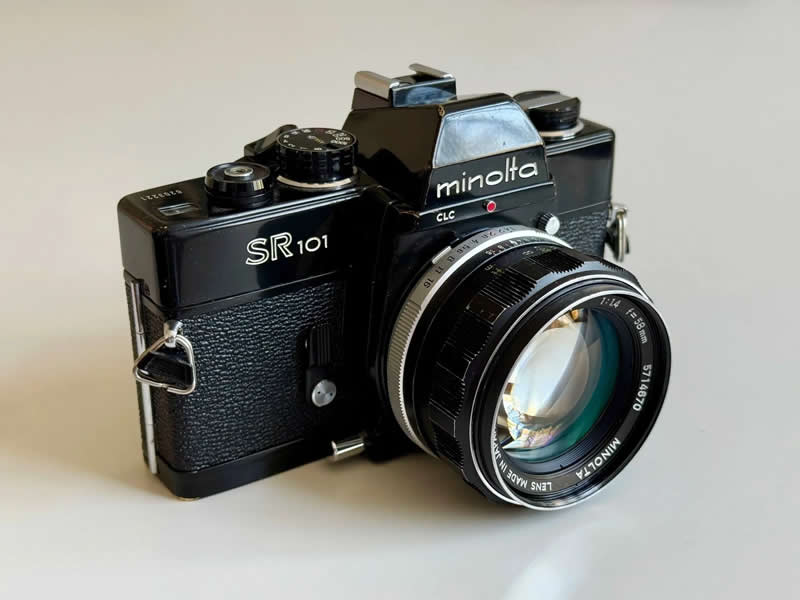 Minolta SR-T 101 (1966) - Vintage Cameras Evolution of Photography