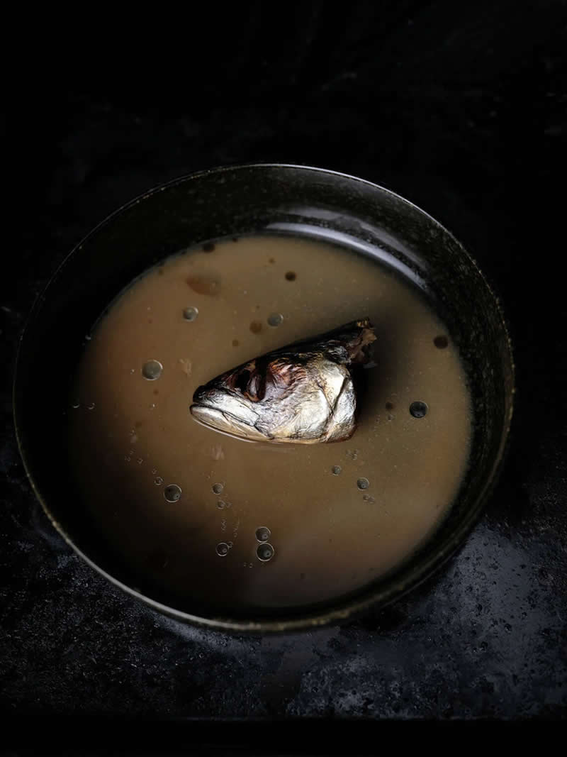 Pocached mackrel in broth. Production Paradise Previously Published. | Erik Lafontaine/World Food Photography Awards sponsored by Bimi