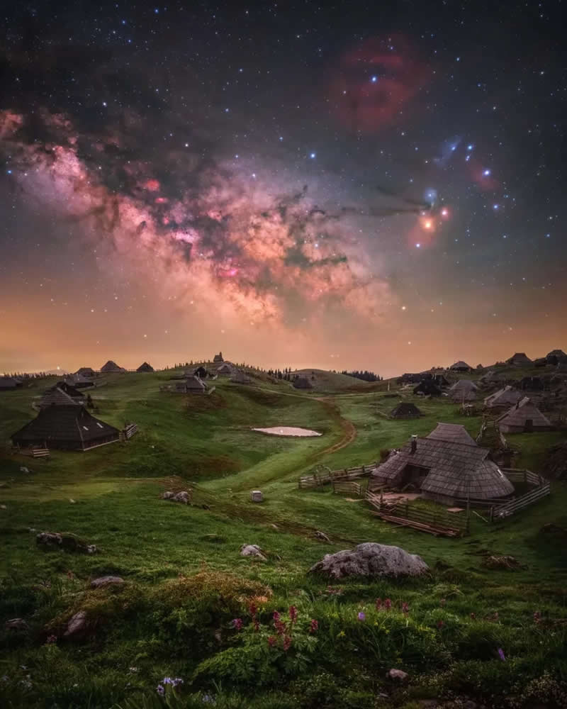 Fairyland by Uro&scaron; Fink - Velika Planina, Kamnik-Savinja Alps, Slovenia  - Astronomy Photographer of the Year 2026 shortlists