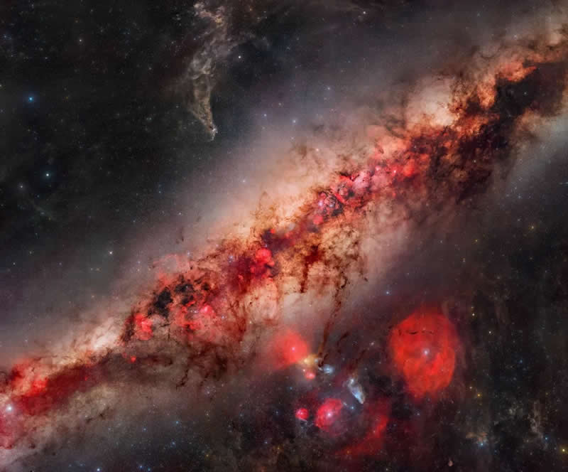 A Deep Look Into the Milky Way's Core by Jakob Sahner - Koireb, Windhoek Rural, Namibia - Astronomy Photographer of the Year 2026 shortlists