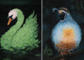 30 Mesmerizing Wildlife Paintings by Molly Devlin Filled With Flowers, Feathers, and Fantasy 24 Wildlife Paintings by Molly Devlin