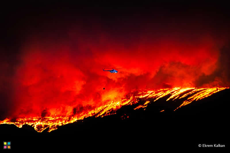 Circle of Fire by Ekrem Kalkan, T&uuml;rkiye - Award-Winning Photos of Hipa