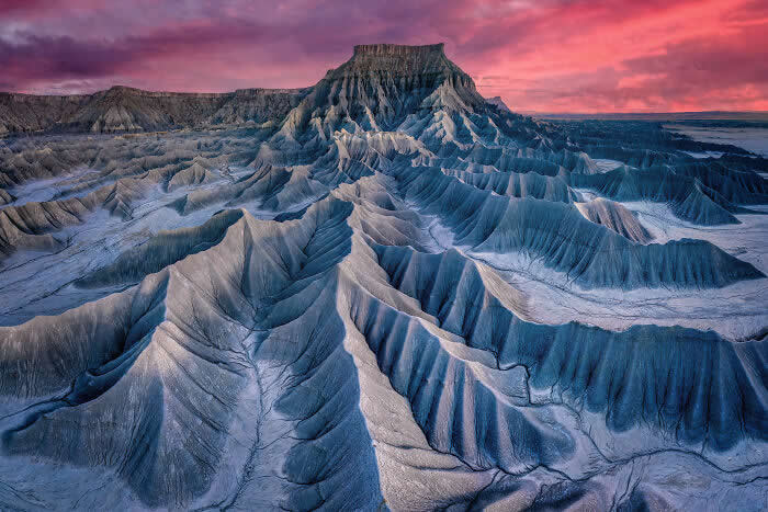 Sculpted By Time By Craig Davis - International Aerial Photographer of the Year 2026 Awards