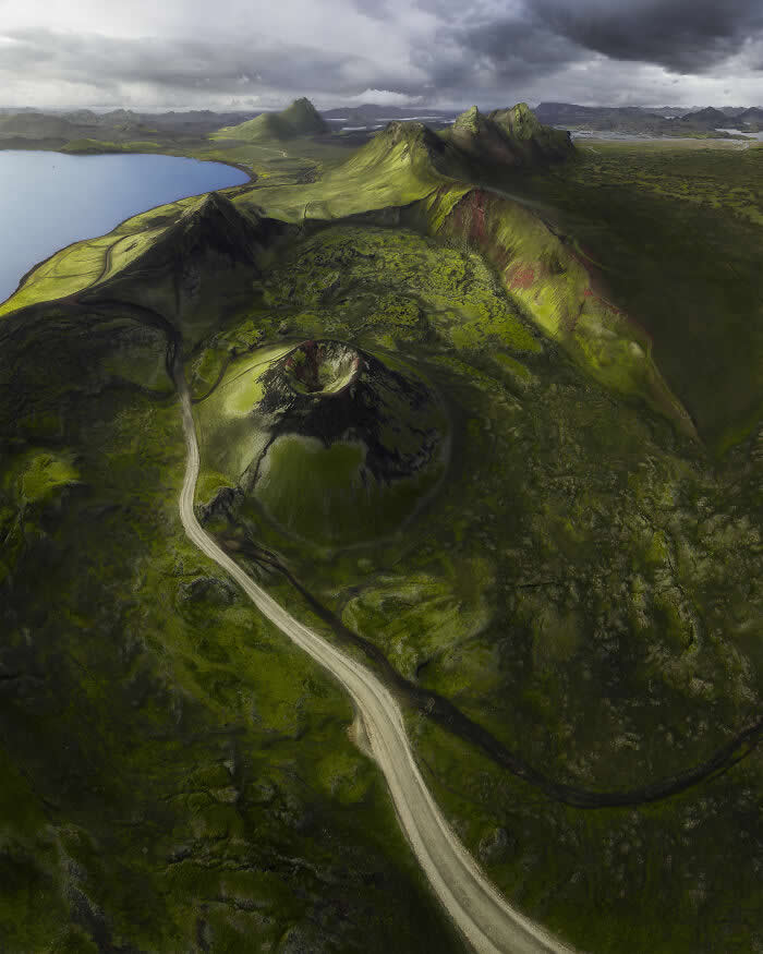 Road To Stutur By Gianluca Rubinacci - International Aerial Photographer of the Year 2026 Awards