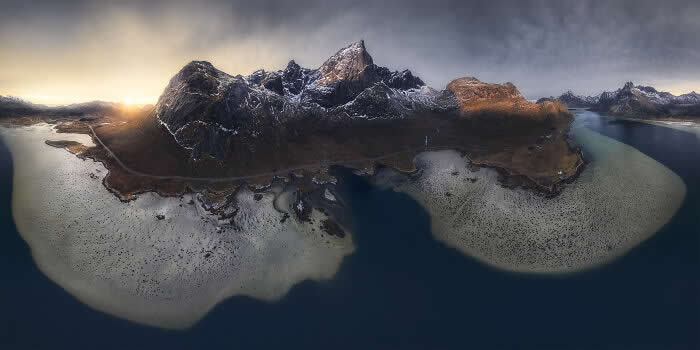 The Fjord Guardian By Gianluca Rubinacci - International Aerial Photographer of the Year 2026 Awards