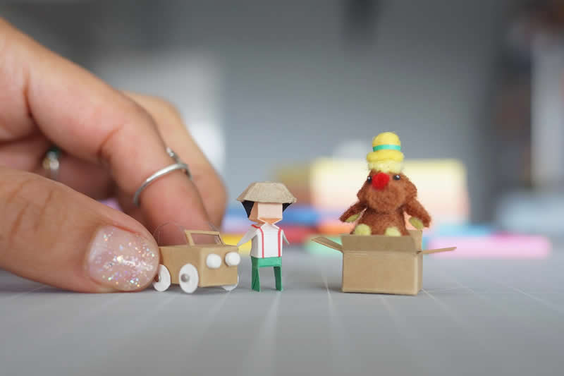 Miniature Artworks by Ana Sofia Casaverde