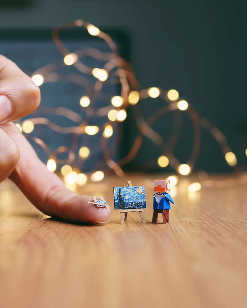 Miniature Artworks by Ana Sofia Casaverde