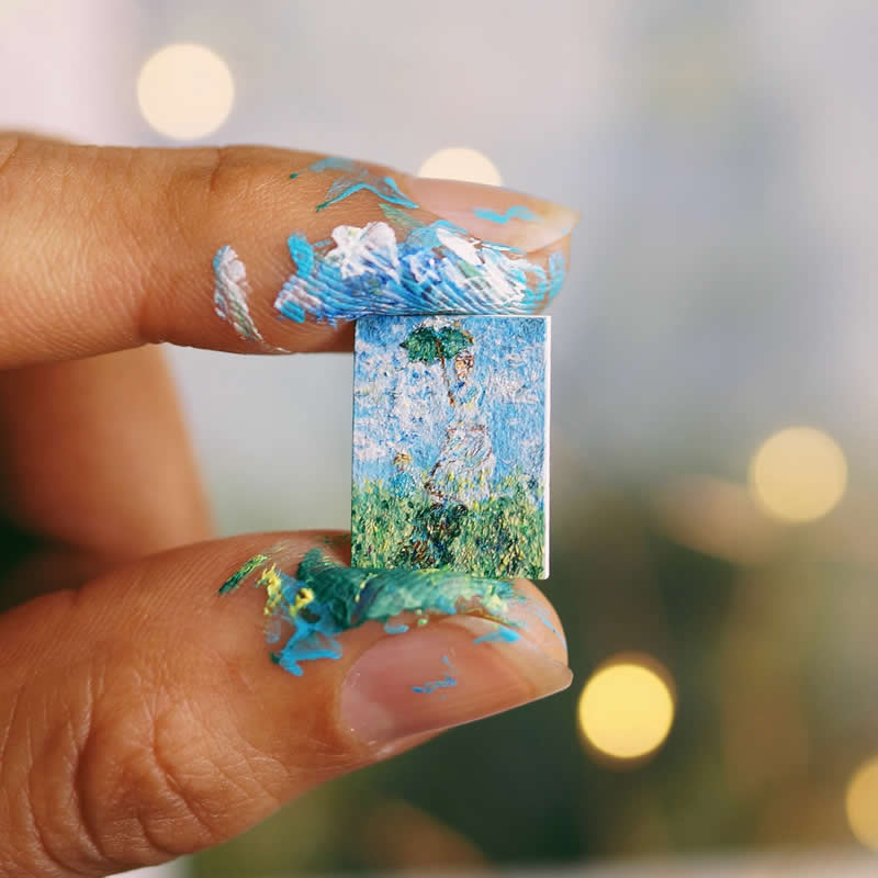 Miniature Artworks by Ana Sofia Casaverde