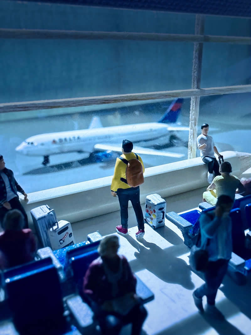 Tiny Adventures: 35 Miniature Scenes by Derrick Lin That Turn Everyday Objects Into Magical Stories 62 We are beyond excited for the long awaited vacation - Miniature Photography by Derrick Lin