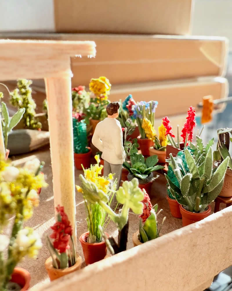 Tiny Adventures: 35 Miniature Scenes by Derrick Lin That Turn Everyday Objects Into Magical Stories 68 We thaw ourselves with the new found positivity from the season - Miniature Photography by Derrick Lin