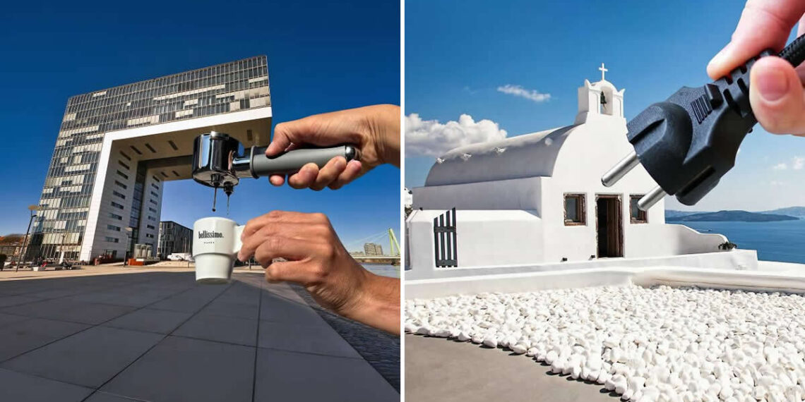 Mind-Bending Forced Perspective Photos by Hugo Suissas