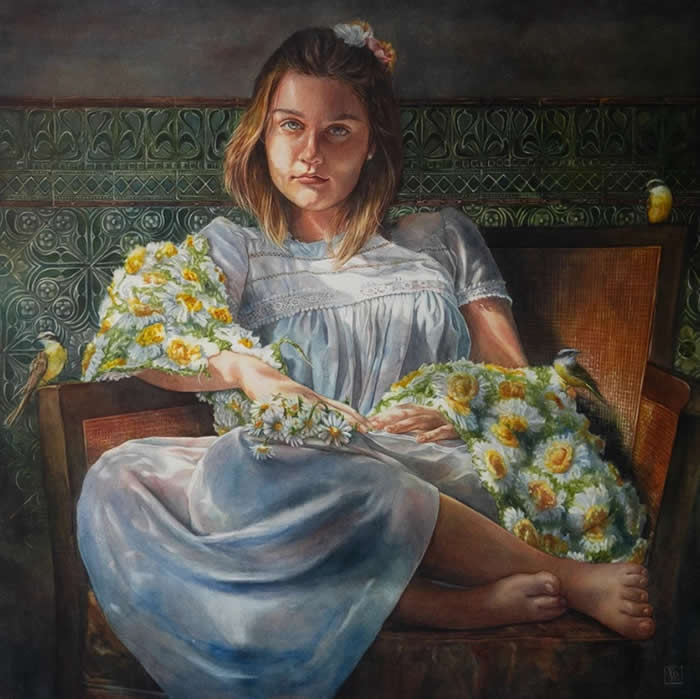 Watercolor Paintings by Daniela Werneck That Capture Light, Emotion, and Feminine Elegance