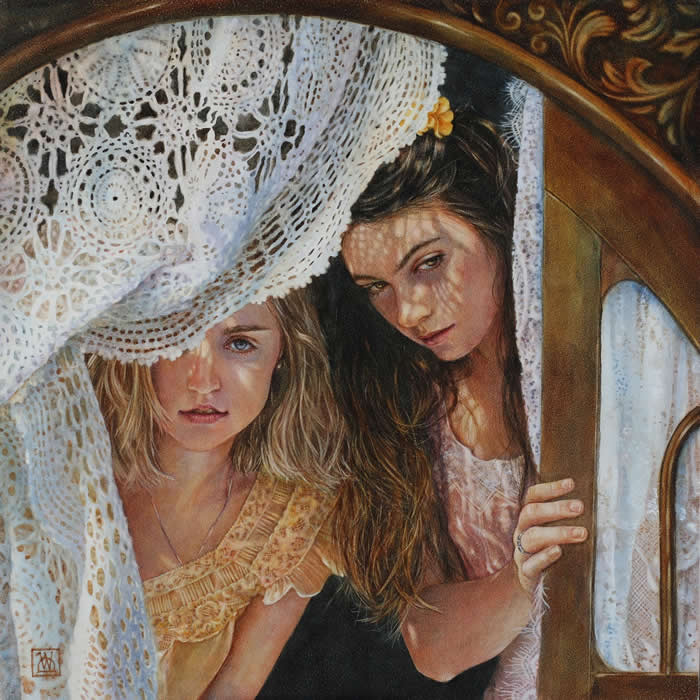 Watercolor Paintings by Daniela Werneck That Capture Light, Emotion, and Feminine Elegance