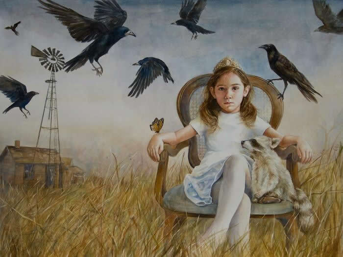 Watercolor Paintings by Daniela Werneck That Capture Light, Emotion, and Feminine Elegance