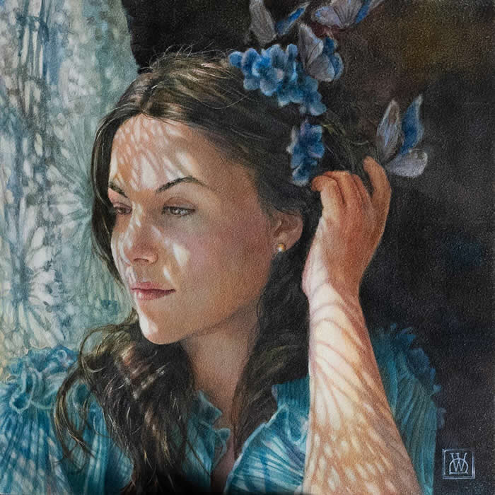Watercolor Paintings by Daniela Werneck That Capture Light, Emotion, and Feminine Elegance