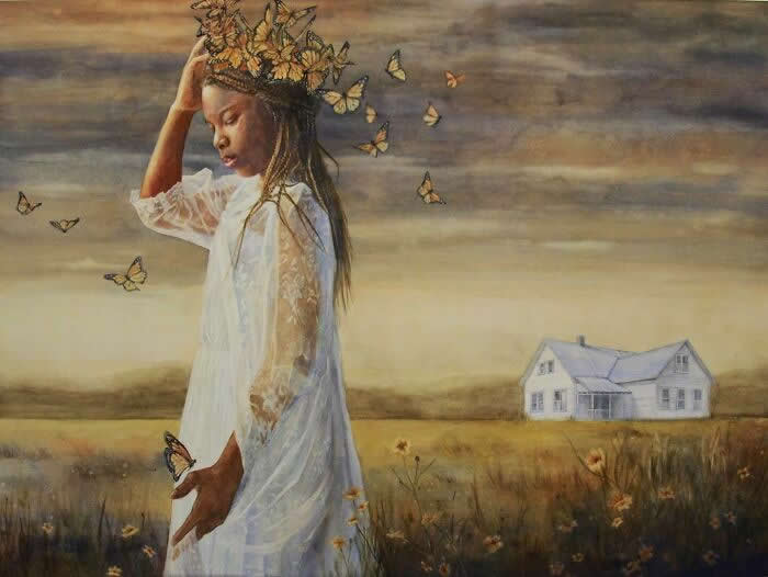 Watercolor Paintings by Daniela Werneck That Capture Light, Emotion, and Feminine Elegance
