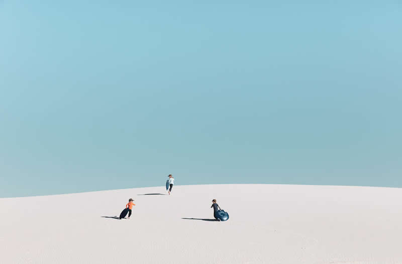 AAP Magazine 2026 Awards: 25 Striking Photos That Turn Shapes Into Art 43 Finalist: Sand Sledders by Emily Neville Fisher, United States - AAP Magazine 2026 Awards Shapes Winners