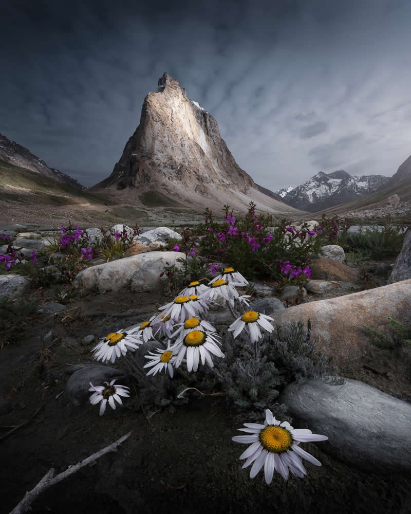 The sacred Mount Gonbo Rangjon, shot in Zanskar Valley, India.