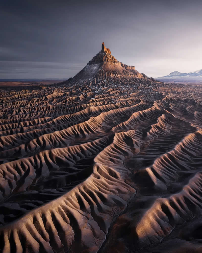 View from Drone, Iceland
