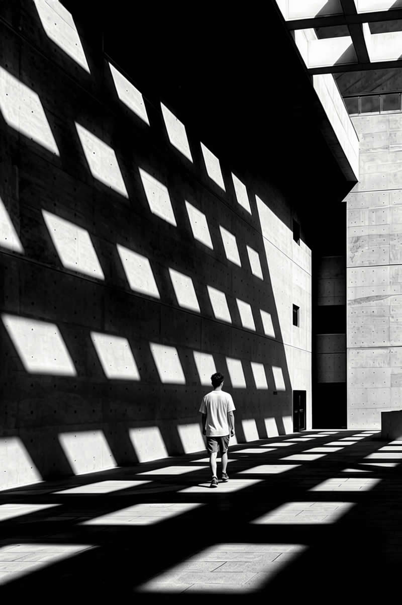 Black and White Street Photography by Leon Yu
