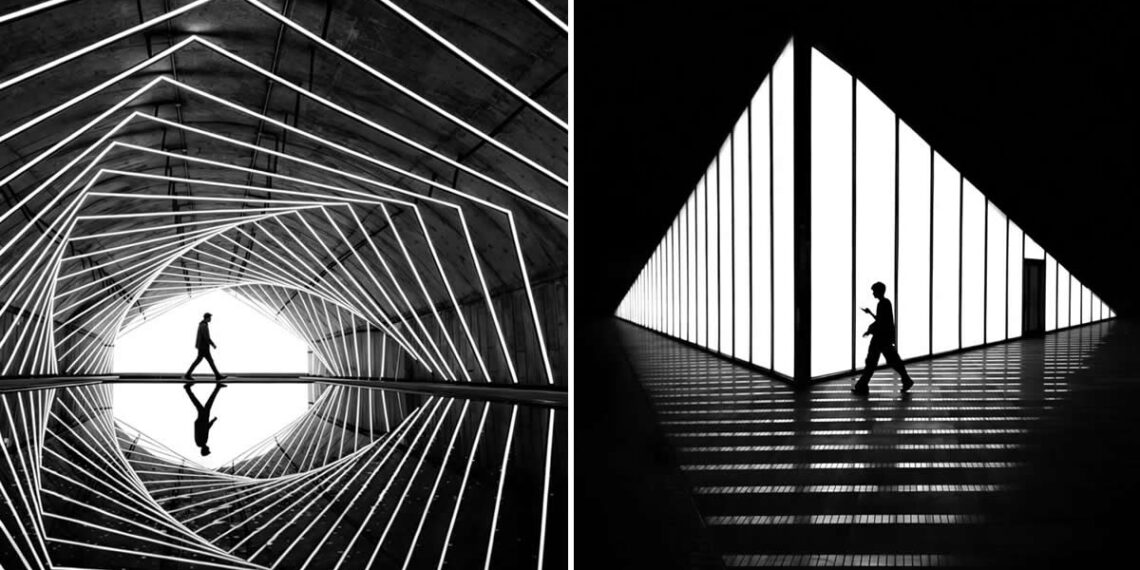 Black and White Street Photography by Leon Yu